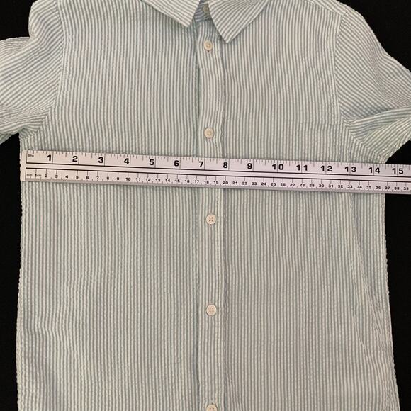 Lot of 2 Boys Shirts H&M Button Front Sz 8 Childrens Place Sweater Sz 7/8 Preppy - Picture 7 of 16